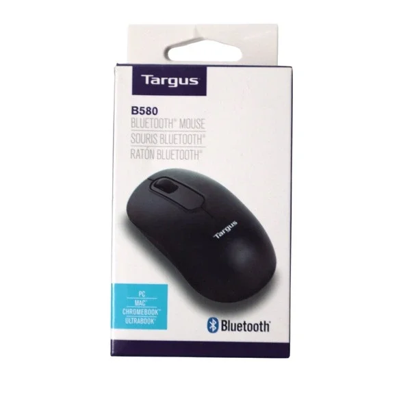 Brand New Targus B580 Bluetooth Mouse AMB580 Compact Size‎ Black 3 Buttons
