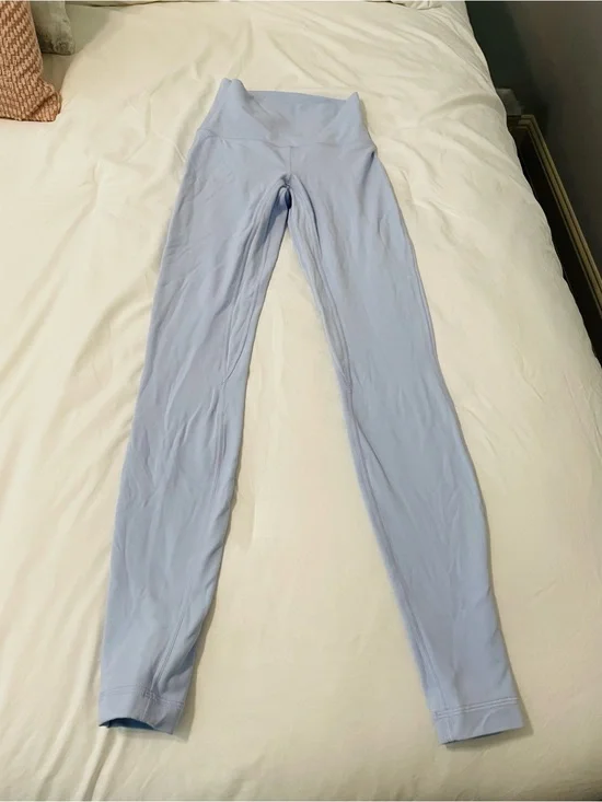 lululemon athletica Pale Blue High-Rise Leggings