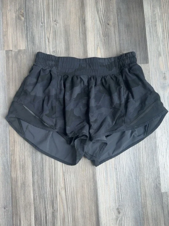 lululemon athletica Black Camo Run Shorts