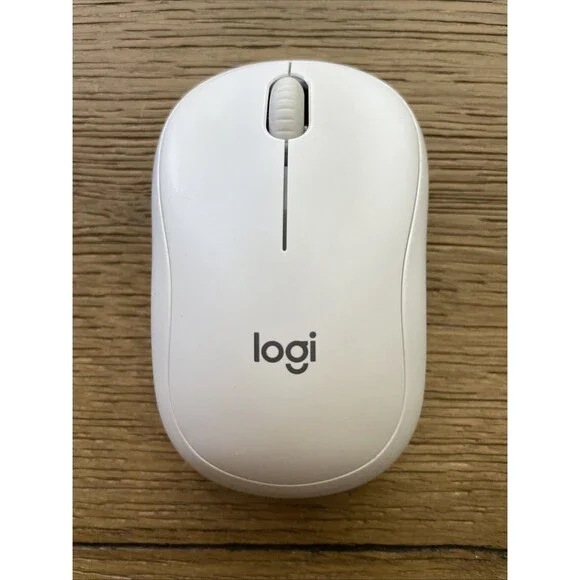 Logitech M240 Silent Wireless Mouse Bluetooth WHITE 910-007116 no dongle