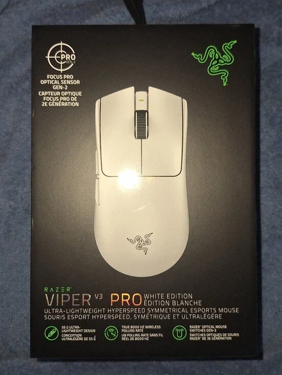 Viper V3 PRO White Edition NWT