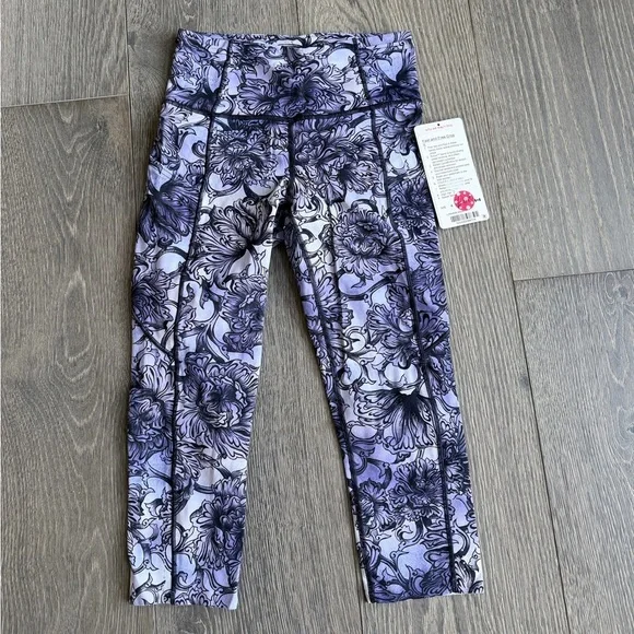 Lululemon Fast & Free Crop II *Nulux 19