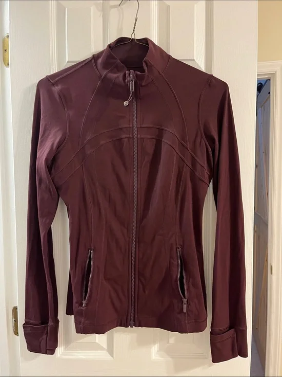 Lululemon Athletica Burgundy Define Jacket