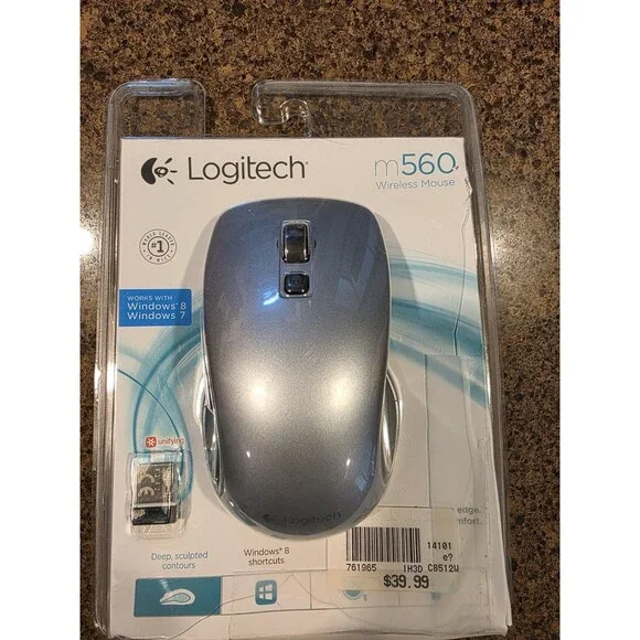 Logitech M560 Wireless Mouse with Unifying Receiver