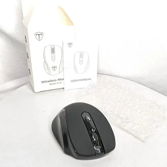 Wireless Mouse for PC or Laptop Black NEW