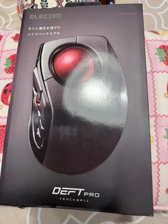 Elecom DeftPro Trackball Computer Mouse Bluetooth/USB Dongle