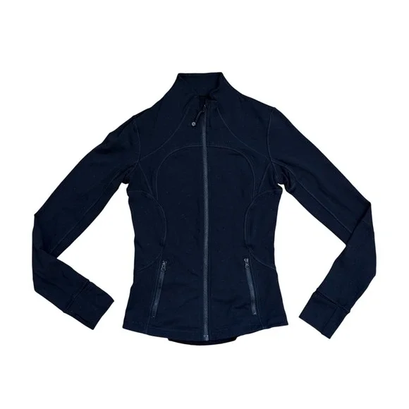 Lululemon Define Jacket Black Full Zip Yoga Activewear 6 preppy