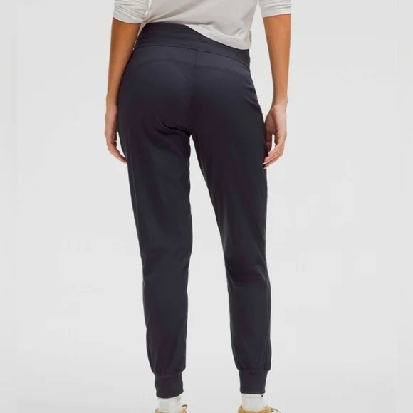 Lululemon Dance Studio Mid Rise Jogger Full Length Black Night Square Dot