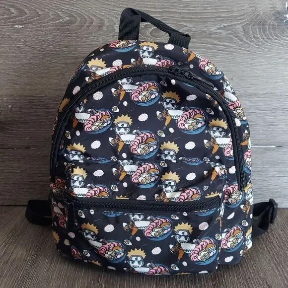 Bioworld Naruto Ramen Pattern Mini Backpack