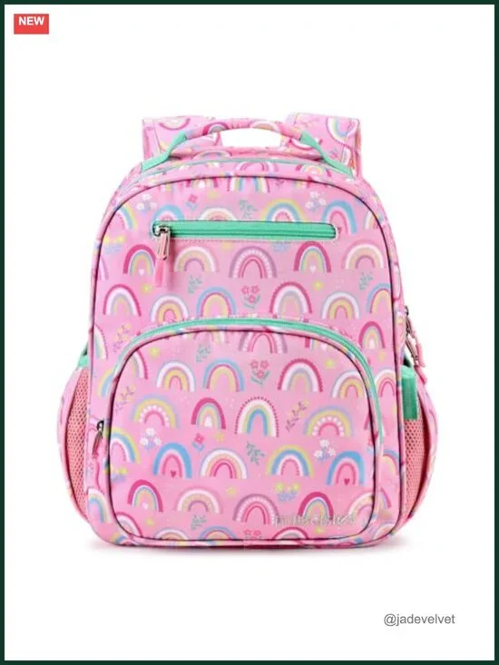Lightweight Kids Backpack for Girls - Elementary School Bookbag with Whistle