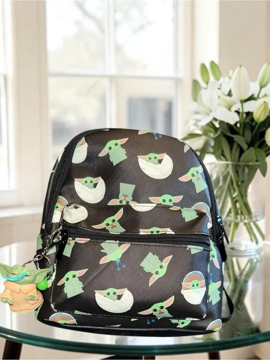 3 piece Disney Star Wars The Mandalorian Grogu / Baby Yoda Mini Backpack