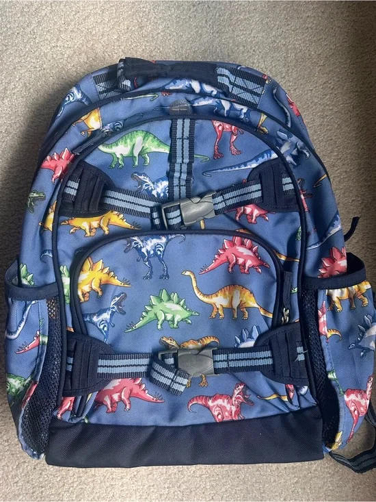 Pottery Barn kids Mackenzie Dino backpack!