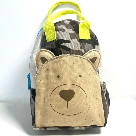 Kids Backpack Bear Face Camo for Toddler