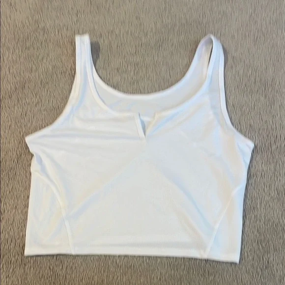 Lululemon Athletica White Tank Top