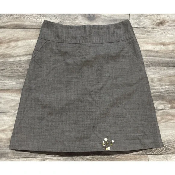 Banana Republic‎ Skirt Womens Size 10 Brown