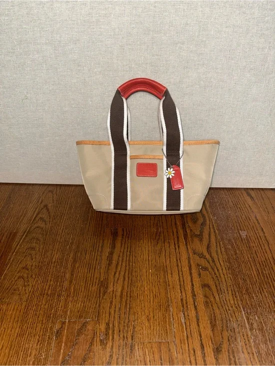 Vintage Coach Hamptons Mini carry tote