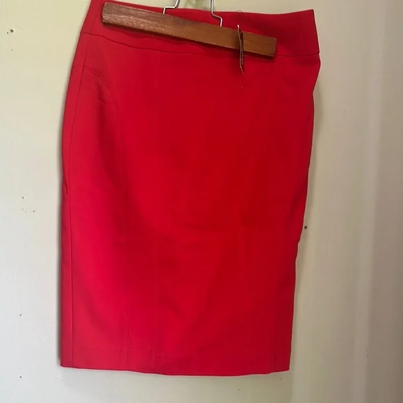 Express Elegant Red Women's Skirt