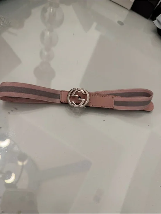 Gucci girls belt