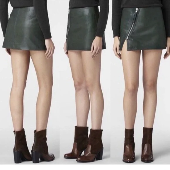 AllSaints Mini Split Lucille Skirt 4