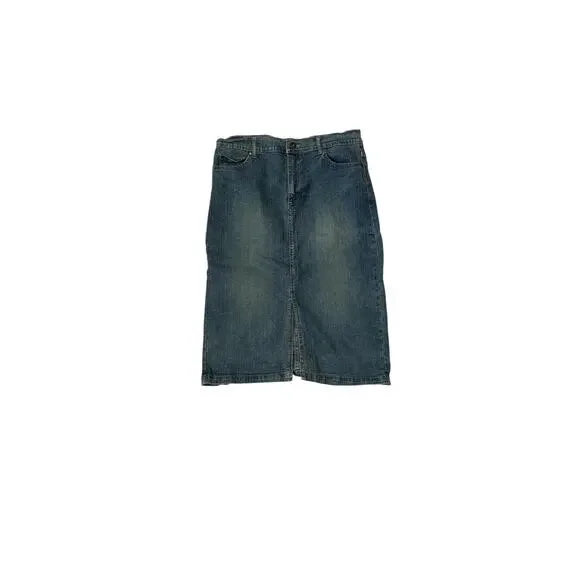 Y2K Jane Doe Jeans Denim‎ Midi Skirt