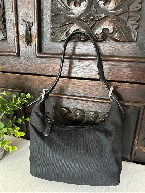 Coach Black Shoulder Bag with Top Handle