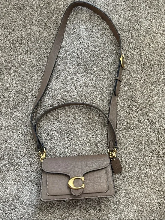 Coach Tabby 20 shoulder bag purse stone
