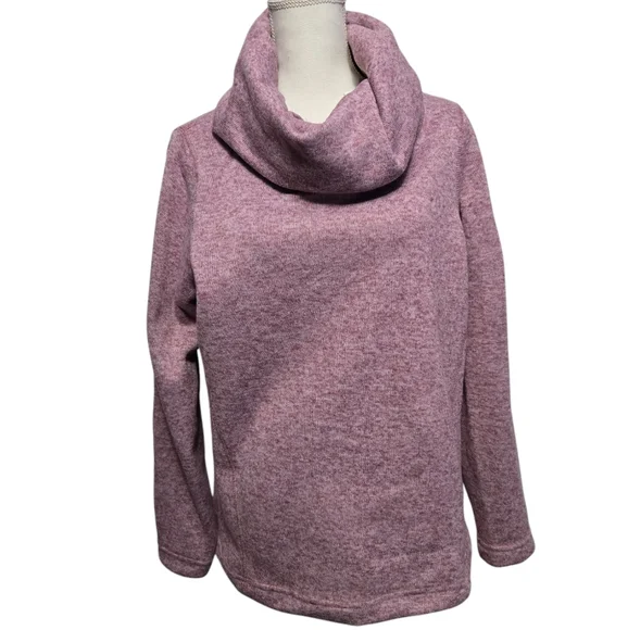 Mountain Warehouse light maroon/plum cowl neck sweatshirt, NWT