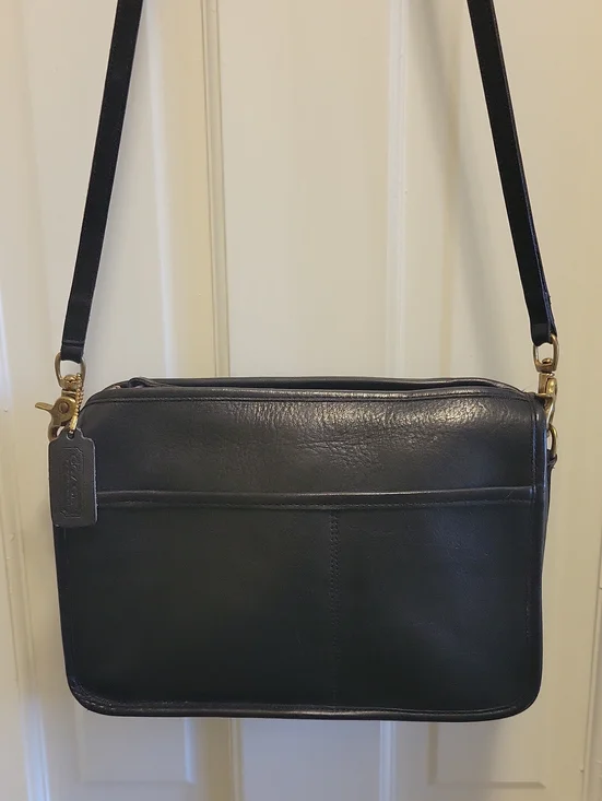 Coach Oliver Vintage Black Shoulder/Crossbody Purse