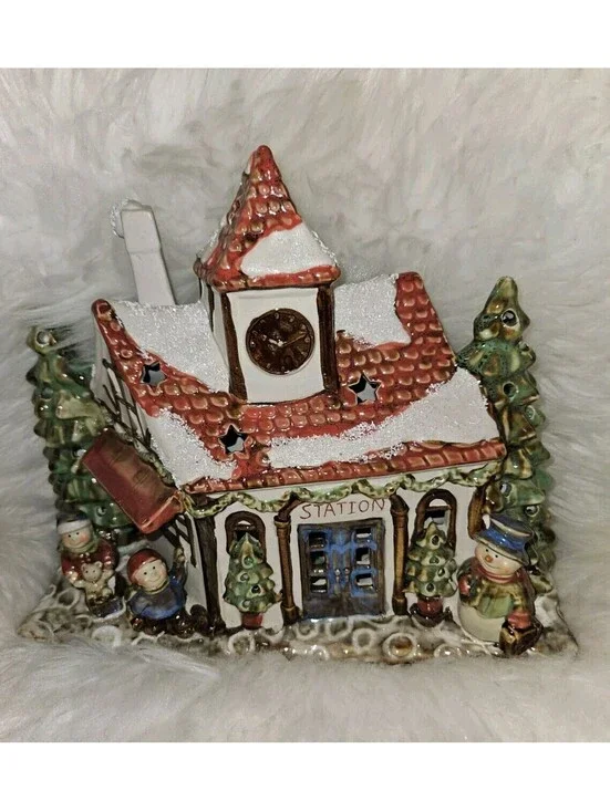 Christmasville Ronnie Walter Coyne's & Co. Christmas Village House Rare Vintage