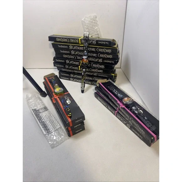 Night Before Christmas Burger King Watch Lot of 15 (3 Pink, 9 Yellow, 3‎ Red)