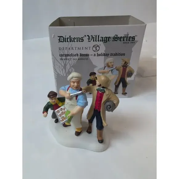Dept 56 Dickens‎ Village Caramelized Bacon A Holiday Tradition 4020195 Christmas