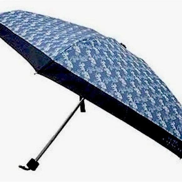 COACH Mini Umbrella With Horse‎ And Carriage Print NWT