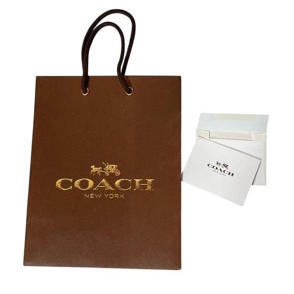 Coach Shopping‎ Bag & Gift Card