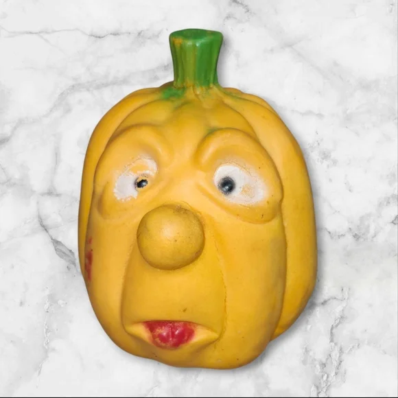 Vintage Halloween Squish Head