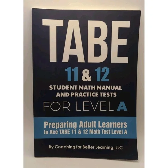 Tabe 11 &12 Math Student Textbooks Ser.: TABE 11 and 12 Student Math Manual‎ and