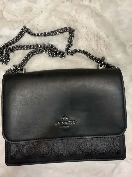Coach Klare Crossbody Bag in Signature Canvas and Leather