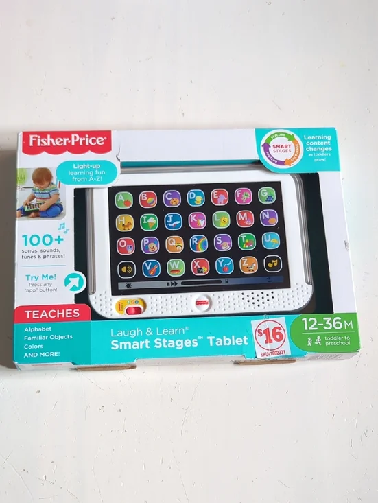 New Fisher-Price Laugh & Learn Smart Stages Tablet
