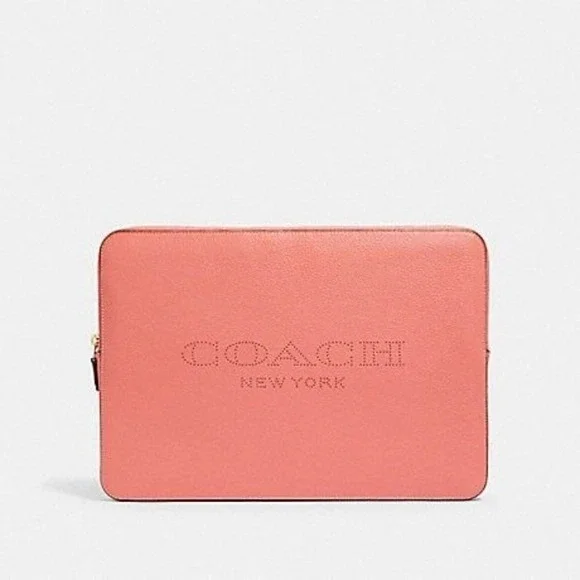 Coach Laptop Sleeve Case In Coach Print NEW