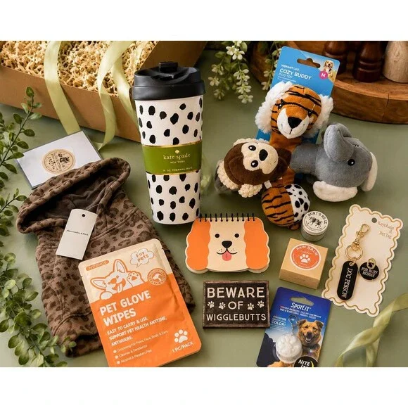 Dog Mom Gift Box | Dog Lover Care Package, Birthday Present
