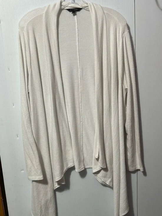 Banana Republic Cream Open-Front Cardigan