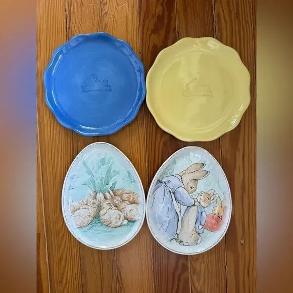 Pottery Barn Kids Easter Plates