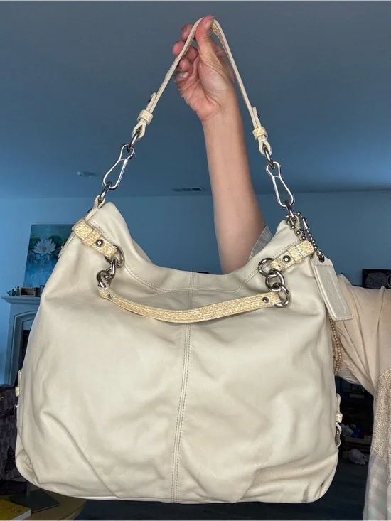 Coach Brooke Snakeskin details