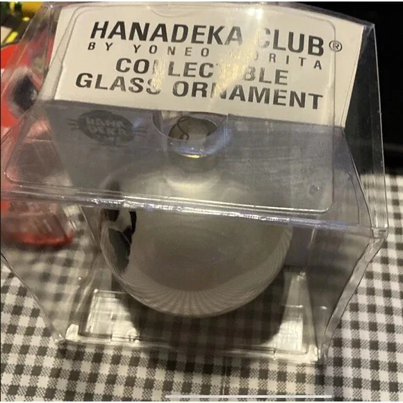Boxer Glass Christmas Ornament Hanadeka Club By Yoneo Morita Holiday 2005 New