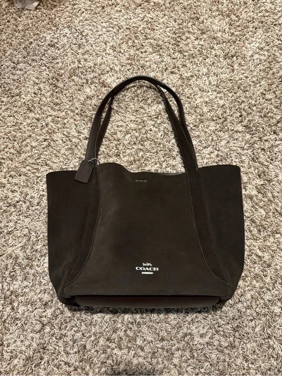 Coach Hadley tote bag in suede