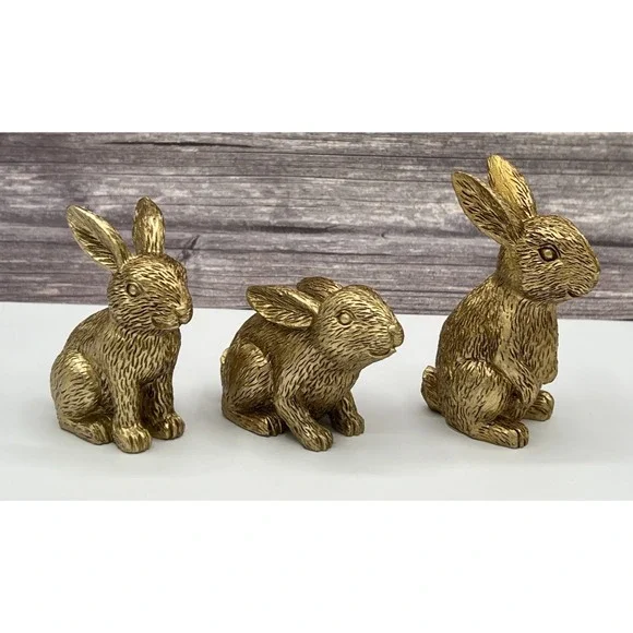 Target Bullseye Set of 3 Mini Resin 3