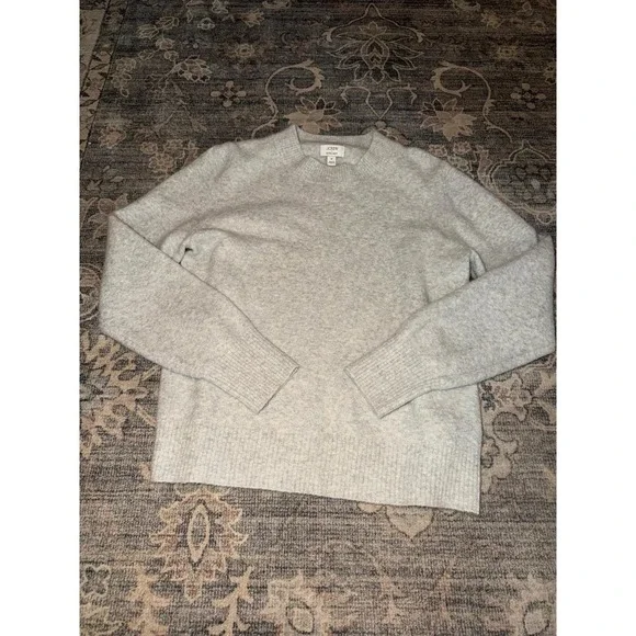 J. Crew Extra Soft Sweater Crewneck Gray