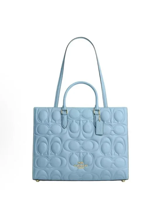 coach Maggie Tote Bag In Signature Leather cy672