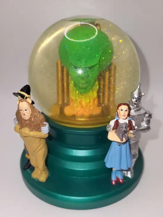 The Wizard of Oz Warner Bros. Studio Store 1998 Snow Globe Wizard-NIB