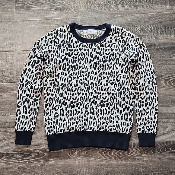 🦩 10C Derek Lam leopard print Sweater 🦩