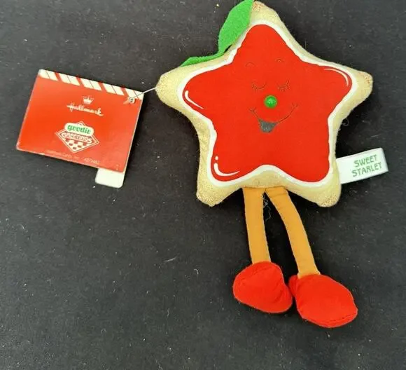 Hallmark 1988 Goodie Greetings Superstar Star Cookie 4